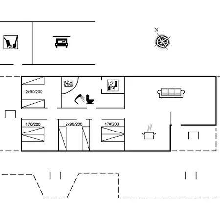 Blomma - 300m From The Sea By Interhome Dom wakacyjny *